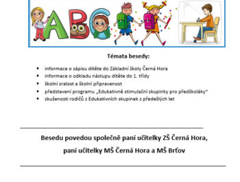 Beseda NÁSTUP DO ŠKOLY