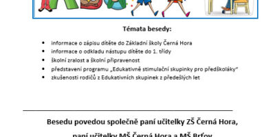 Beseda NÁSTUP DO ŠKOLY