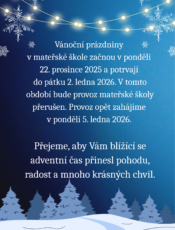 Vánoční prázdniny