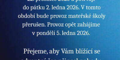 Vánoční prázdniny