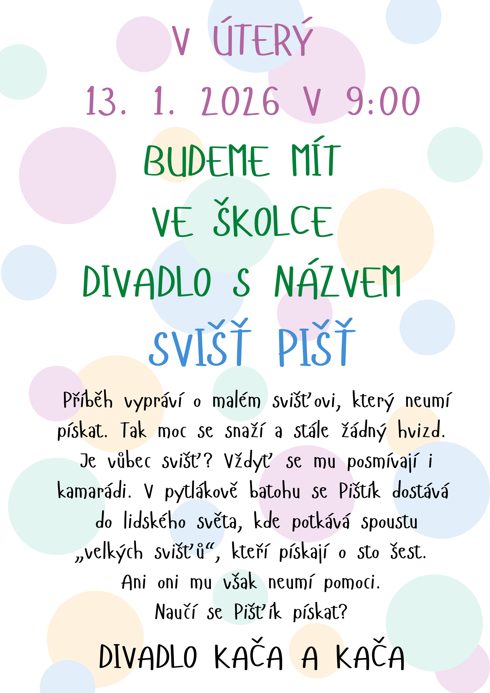 Divadlo ve školce