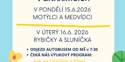 VÝLET DĚTÍ CELÉ ŠKOLKY