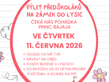 Výlet pro předškoláky